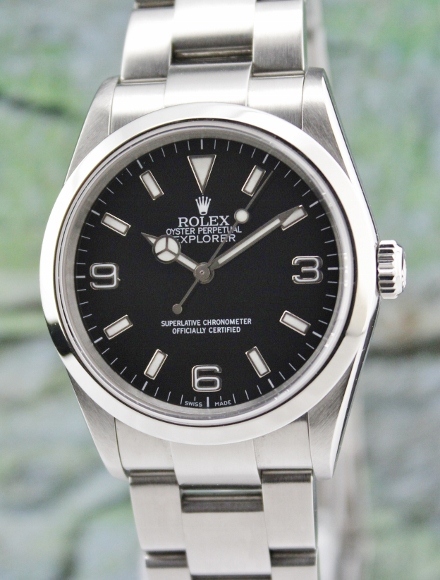 (image for) A ROLEX STAINLESS STEEL OYSTER PERPETUAL EXPLORER / 114270